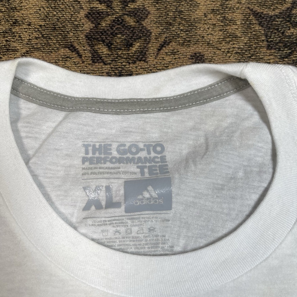 Portland Timbers Adidas Nat Borchers Beard White Tee Shirt Mens Size XL New E - Picture 5 of 11